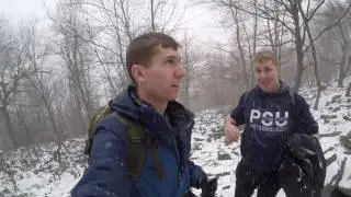 Mid State/Jackson Trail Loop in SNOW | AT Training Hike 03
