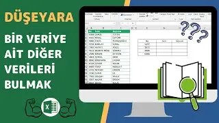 EXCEL DÜŞEYARA İLE TABLODAN VERİ ÇEKMEK - (2020)