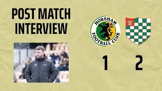 POST MATCH INTERVIEW | Michael Murray - Horsham FC 1 Chesham United 2 - 20th December&nbsp;2025