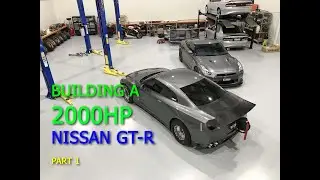 Сборка Nissan GT-R мощностью 2000 л.с. Часть 1 &mdash; Установка трансмиссии