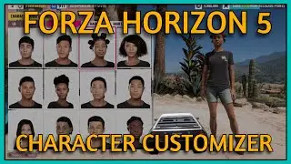 FORZA HORIZON 5 | Character Customization REVEALED!