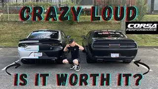 Стоит ли устанавливать выхлопную систему Corsa на Dodge Challenger 1320? *Сумасшедше громко* Како...