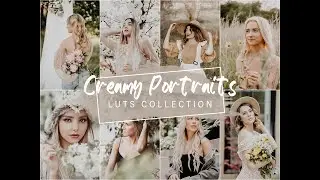 Creamy Portraits Video LUTs