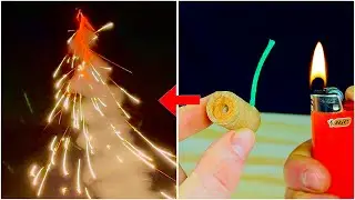 How to make sugar rockets without stick (flying ground blooms)