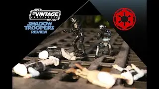 Star Wars The Vintage Collection Shadow Trooper & Gamer edition version review!
