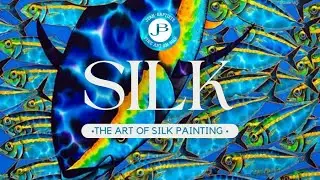 Jean-Baptiste silk Painting | YELLOWFIN TUNA ART #batik #silkartist