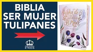 ✅ BIBLIA SER MUJER 🌷 REINA VALERA 1960 👑 LETRA GRANDE 🎓 ESTUDIO