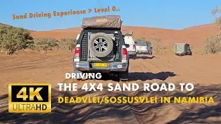 Driving the 4x4 sand road to Deadvlei/Sossusvlei in Namibia #namibia #4x4offroad #sossusvlei