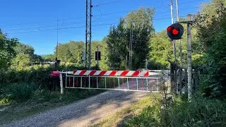 Passaggio a livello di Via Fossogrande vicino alla Stazione di Vetralla
