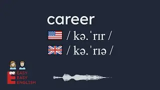 How to pronounce career? US English UK English IPA Audio Waveform 👩👨 How to say career?
