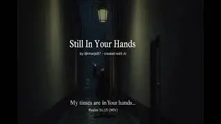 still in your hand - ( worship song )