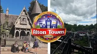 alton towers 2024 update before summer season started  / start of july