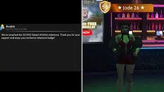 *Avakin Life* FREE Badge for Hitting 50K Wishlists on Steam 🖥️ 