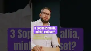 3 sopimusmallia, mink&auml; valitset?  #LakiMasa #Juridiikka #Vansen #Hallitus #sopimus
