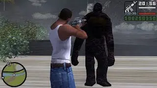 GTA San Andreas Bigfoot Found | The Woods Creature