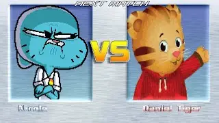 M.U.G.E.N BATTLES | Nicole Watterson vs Daniel Tiger