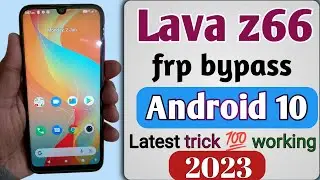 Lava z66 frp bypass / lava z66 googal account remove without PC