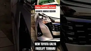 Tampilan Toyota Calya Facelift Terbaru 2022 | CALYA 1.2G MT SILVER 2022