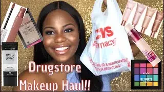 HUGE DRUGSTORE MAKEUP HAUL!! | FALL 2018