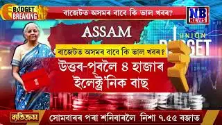 বাজেটত অসমৰ বাবে কি ভাল খবৰ?
