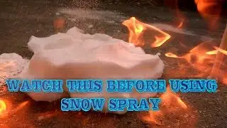 ##😱😱SNOW SPRAY DANGER😱😱##