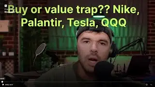 Buy or value trap? Nike Palantir Tesla QQQ