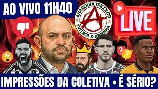 🔴 AO VIVO • IMPRESSÕES SOBRE A COLETIVA DO MATHEUS MONTENEGRO • FLU ENCERROU ONTEM O NEGÓCIO HULK