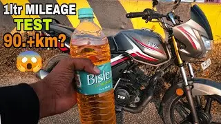 Tvs Star City bs6 mileage test 90+km? socha nahin tha itna mileage milega is bike sa😵