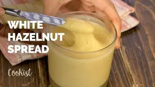White chocolate hazelnut cream: you can make it at home with 4 ingredients!