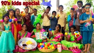 90's Kids All Candy's | 90s kids Toys Unboxing | Village Super Cooking
