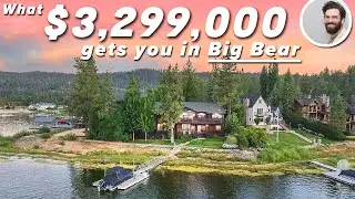Lakefront Luxury Cabin For Sale | 4,600 sqft  | 5 Beds | 6 Bath | Big Bear Lake