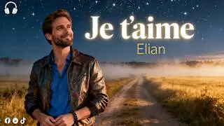 Je t'aime | Ballade Amour Française - Elian