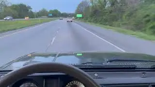 1990 Isuzu Trooper LS - Highway drive