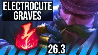 GRAVES vs MALPHITE (MID) | Electrocute | EUNE Master | 26.3