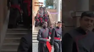 Seminarians of the Urban College, Rome. #catholicchurch #seminary