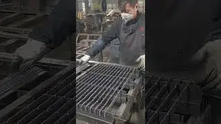 How Steel Grating Stair Treads Are Made | Precision Welding, Anti-Slip Design & Strength Test