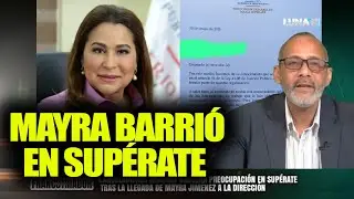 Mayra Jiménez llegó a BARRER a Supérate...Denuncian cancelaciones masivas