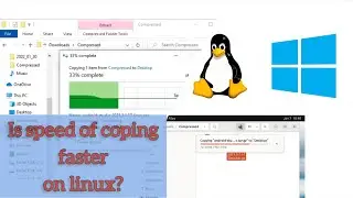 Is the Copying Speed on Linux Faster Than Windows?