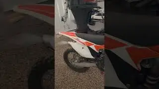 Ktm dirt bike -9 cold start 250 with 300 big bore kit #automobile #ktm #dirtbike #250 #300 #moto