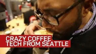 Посмотрите на эту сумасшедшую кофейную технологию с выставки Seattle Global Coffee Expo.