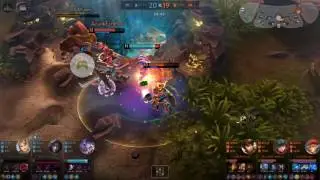 Vainglory flicker-ESCAPE DEATH 1% HEALTH (SLOW MOTION)
