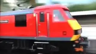 class 90019 & 90024 db Malcolm rail