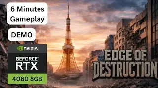 This game lets you destroy almost everything including buildings | Edge of Destruction Demo Gameplay
