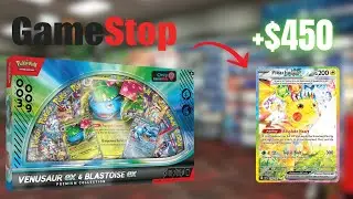 WORTH OPENING? BLASTOISE and VENUSAUR ex Premium Collection Box! GAMESTOP EXCLUSIVE!