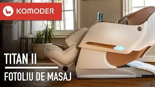 Fotoliu profesional de masaj KOMODER TITAN II