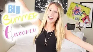 Big Summer Giveaway (CLOSED)