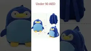 Mini Backpack Kids Cute Shoulder Bag Toddler Penguin