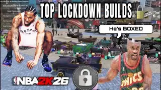 Top 2 Lockdown Builds in NBA2k26! Kawhi Leonard & Gary Payton
