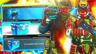 *LUCKIEST* SUPPLY DROP OPENING in Infinite Warfare! (MOST RARE EPICS) - NEW INSANE 30 NO DUPE BUNDLE