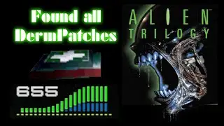 Alien Trilogy [PS1] Collect all DermPatches Xenomania Playthrough (No cheats) 1440p
